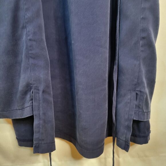 Long Tall Sally Navy Blue Button-Down Dress - Picture 7 of 16